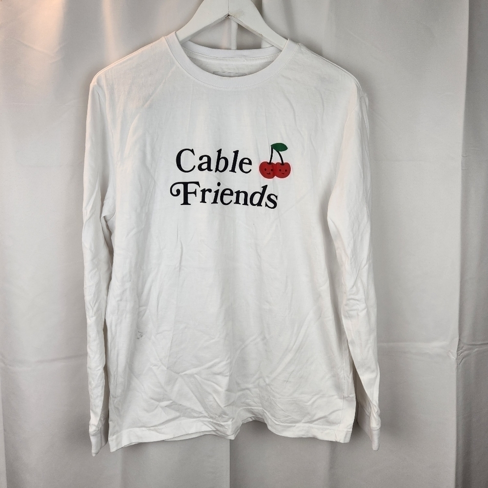 KIRSH long sleeve graphic shirt size S (1) in VGUC